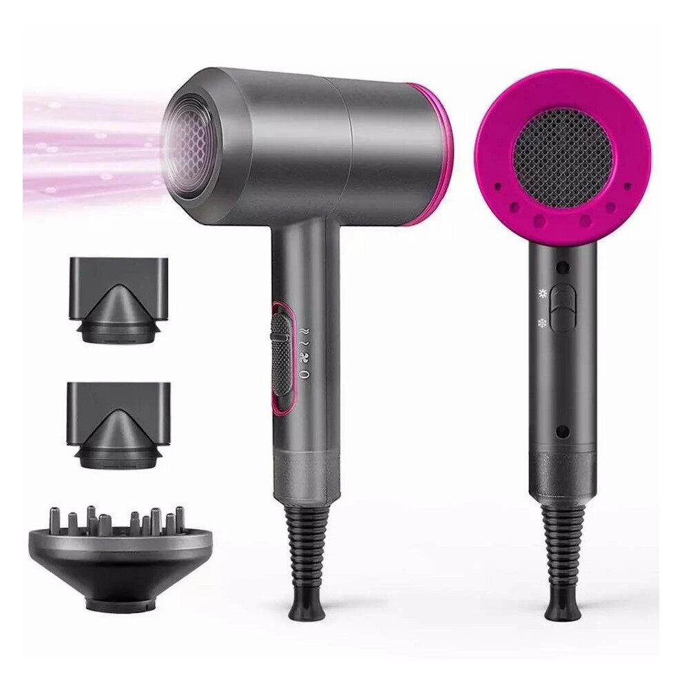 Newdora Professional Lightweight Hair Dryer 2000W with Diffuser & Concentrator