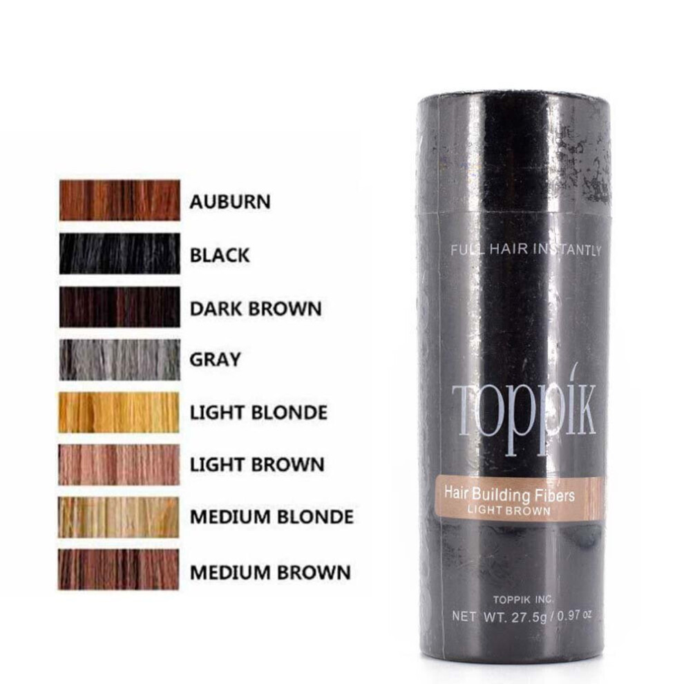 (Black) Toppik Hair Building Keratin Fibers - Black 27.5g