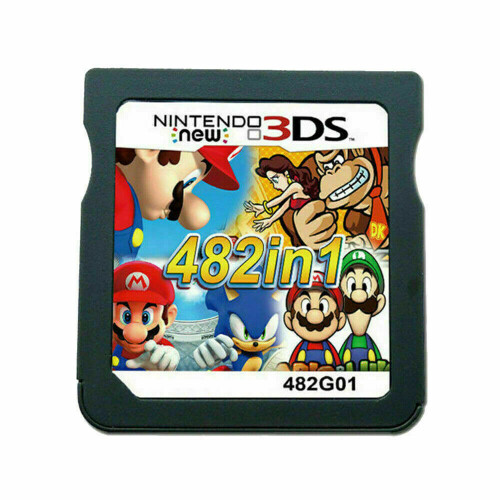 482 IN 1 Video Games Cartridge Cards For DS NDS 2DS 3DS NDSI NDSL