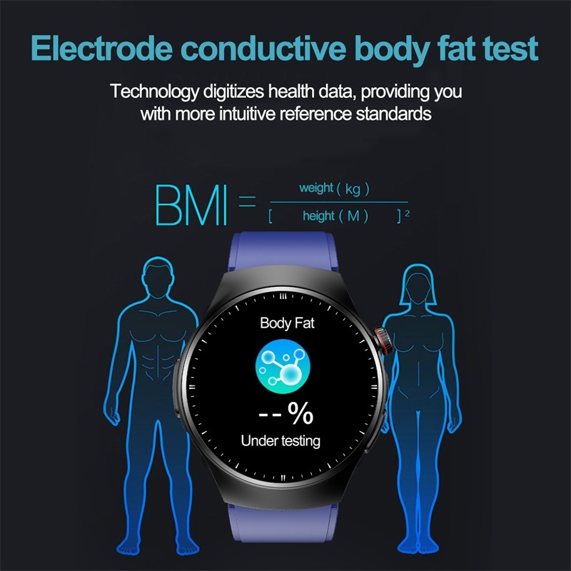 Smart Watch Uric Acid Lipids Blood Glucose ECG Health Monitoring