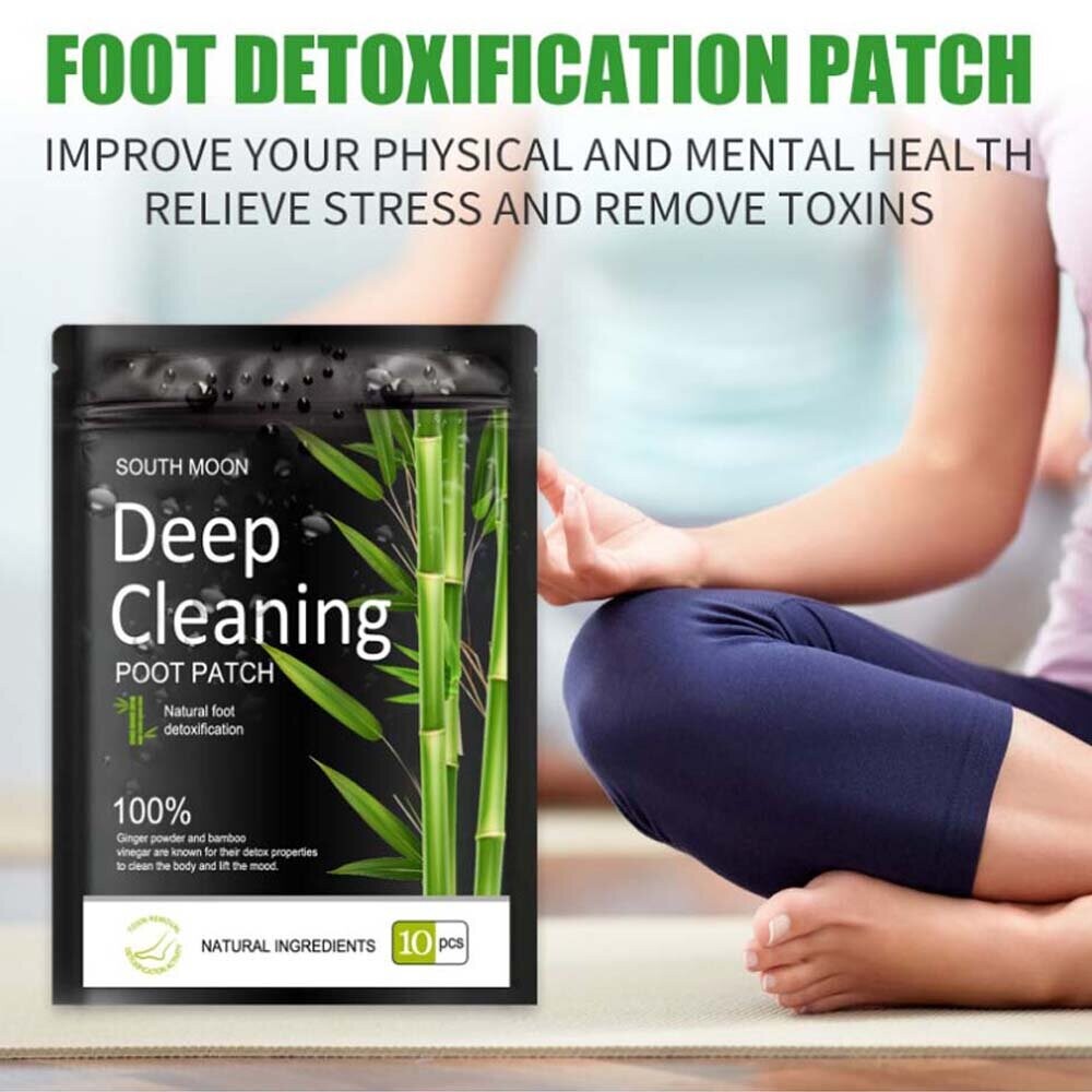 20X Detox Foot Patches Pads Body Toxins Feet Slimming Cleansing Herbal