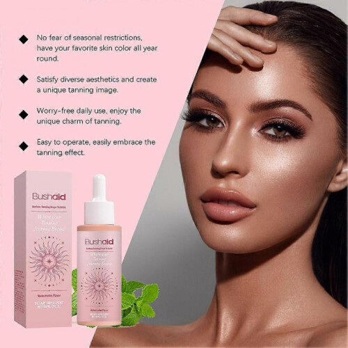 (1pc) Sunless Tanning Drops To Drink, Drinkable Sunless Tanning Drops for Face & Body, 60ml