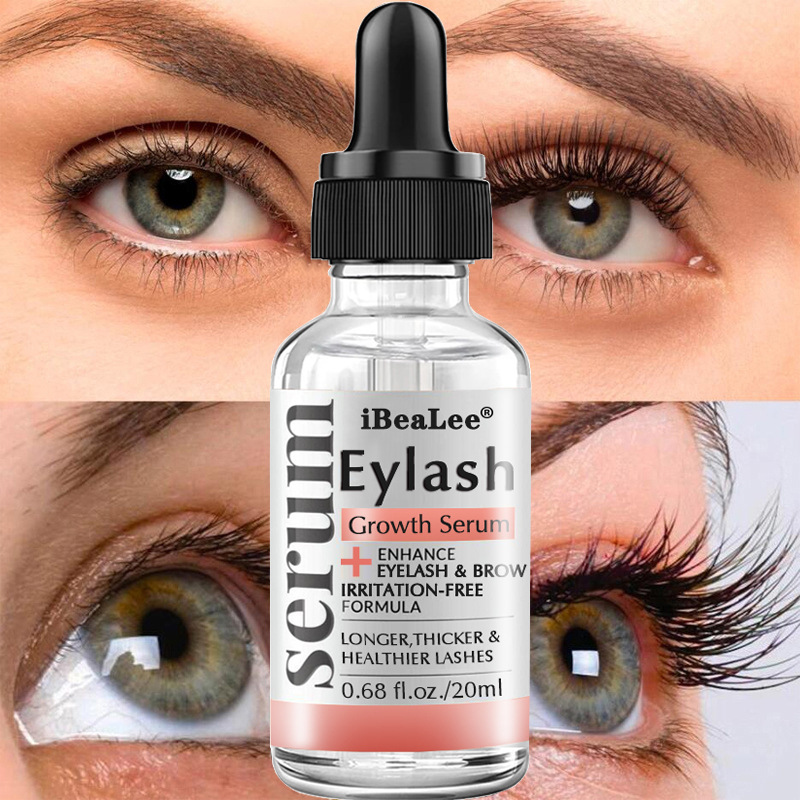 Eyelash Growth Serum Eyebrow Enhancer Products Longer Fuller Thicker Lashes Treatment Eye Care Liquid For Women 20ml