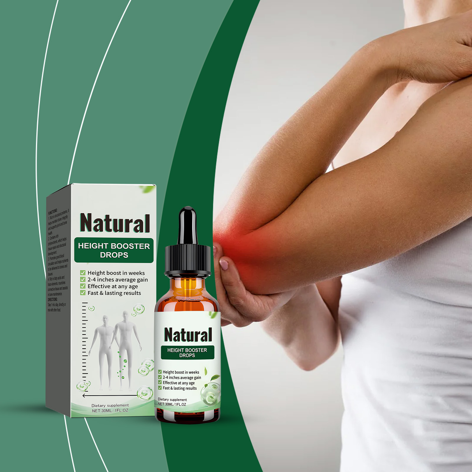 Energy Joint Drops | Daily Supplement for Joint Care & Sustained Vitality | Gentle Formula to Support Mobility, Balance & Comfortable Movement