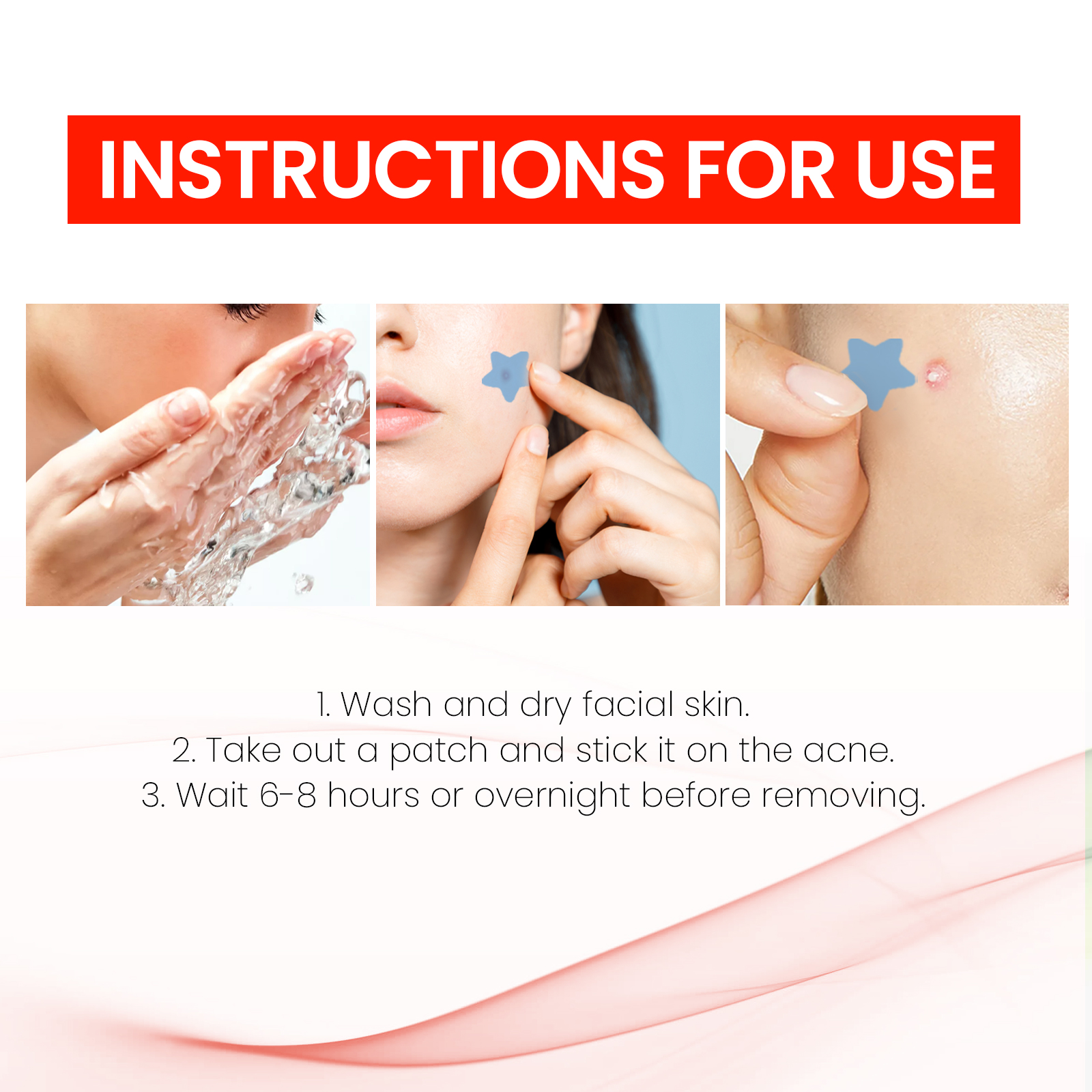 Hot Selling 200pcs Colorful Star Pimple Patches Pimple Removal Acne Pimple Patch