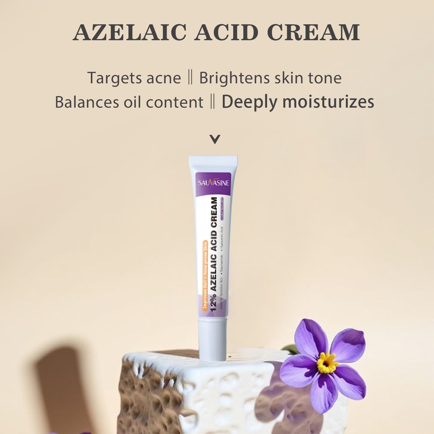 Azelaic Acid Cream Skin Care Treatment for Daily Use Natural 20g