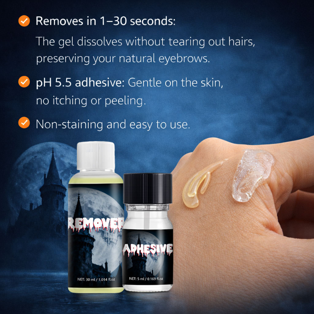 Adhesive And Remover Kit For Strong Bonding Residue Removal And Gentle Surface Cleaning Daily Home Repair Set