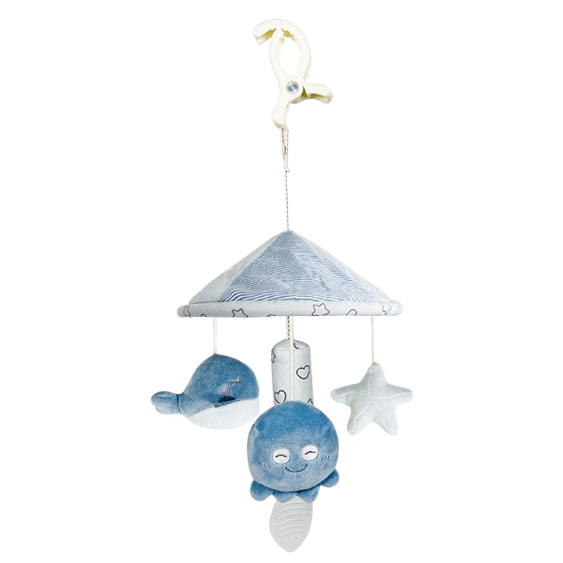 (Dinosaur) Infant Rattle Toy 0-12 Months Crib Hanging Music Box With Toy Bracket Bed Bell Car Seat Toy For Newborn Boy And Girl Gifts ﻿