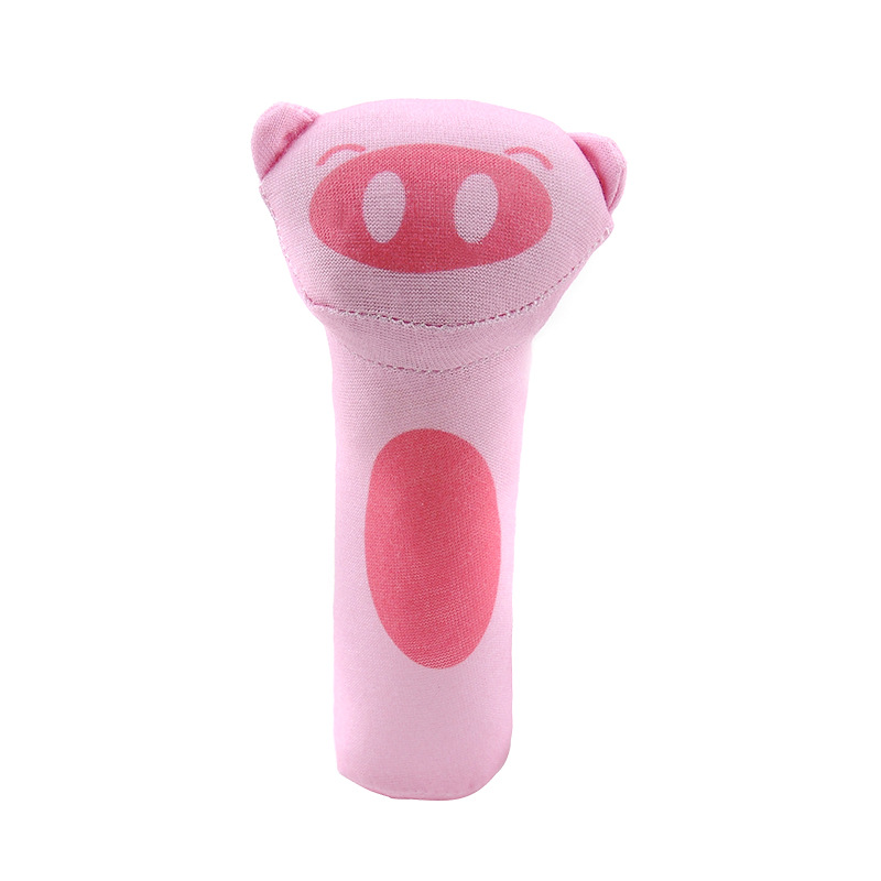(monkey) Soft Infant Crib Bed Stroller Mobile Hanging Rattle Baby Educational Toys Brain Developmental Hand Grip Cute Stuffed Animal Toys