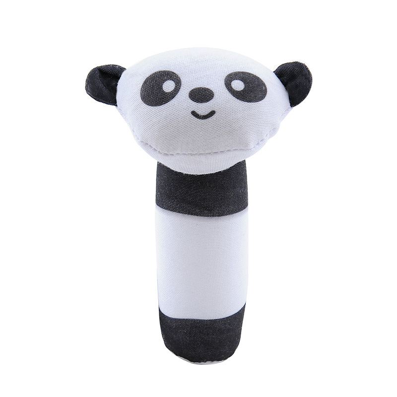 (monkey) Soft Infant Crib Bed Stroller Mobile Hanging Rattle Baby Educational Toys Brain Developmental Hand Grip Cute Stuffed Animal Toys