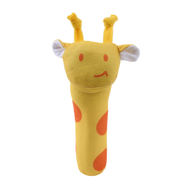 (monkey) Soft Infant Crib Bed Stroller Mobile Hanging Rattle Baby Educational Toys Brain Developmental Hand Grip Cute Stuffed Animal Toys
