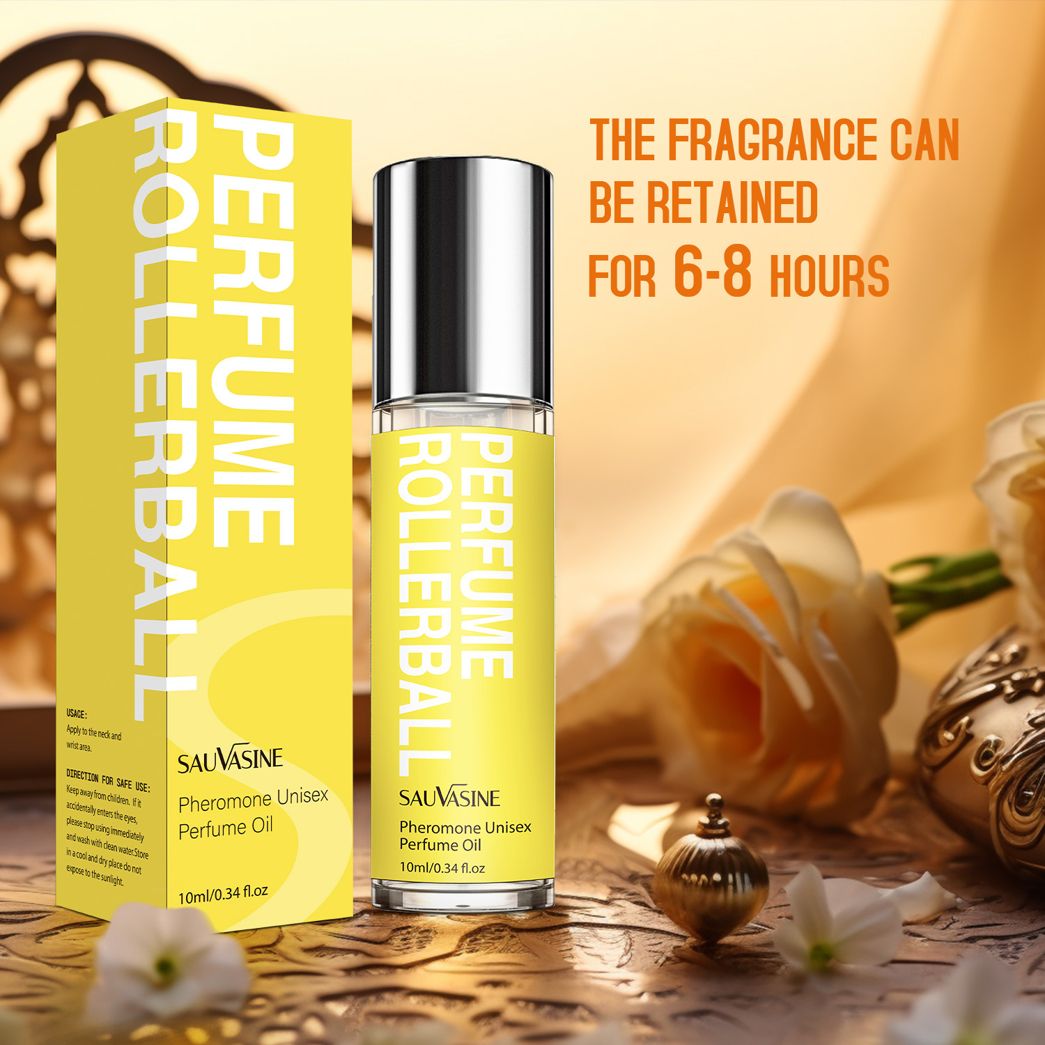 Woody Scent Perfume Roll On 10ml Long Lasting Fragrance For Daily Wear Travel And Gift Giving