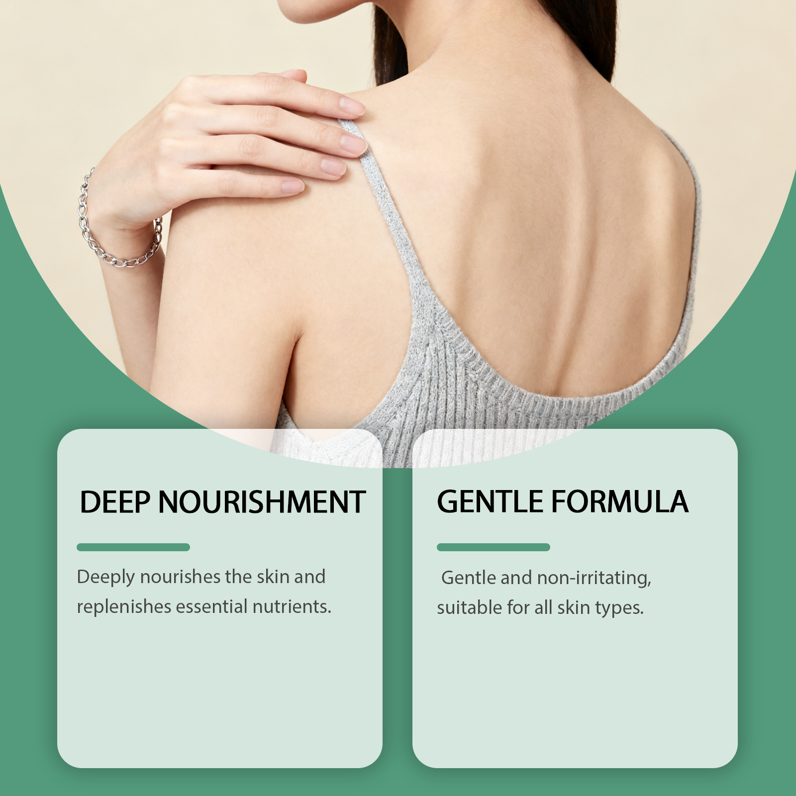 Skin Moisturizing Care Cream Mild Protect Smooth Comfort Hydrate Dry Body Skin Lotion Balm Soft Gentle Refresh