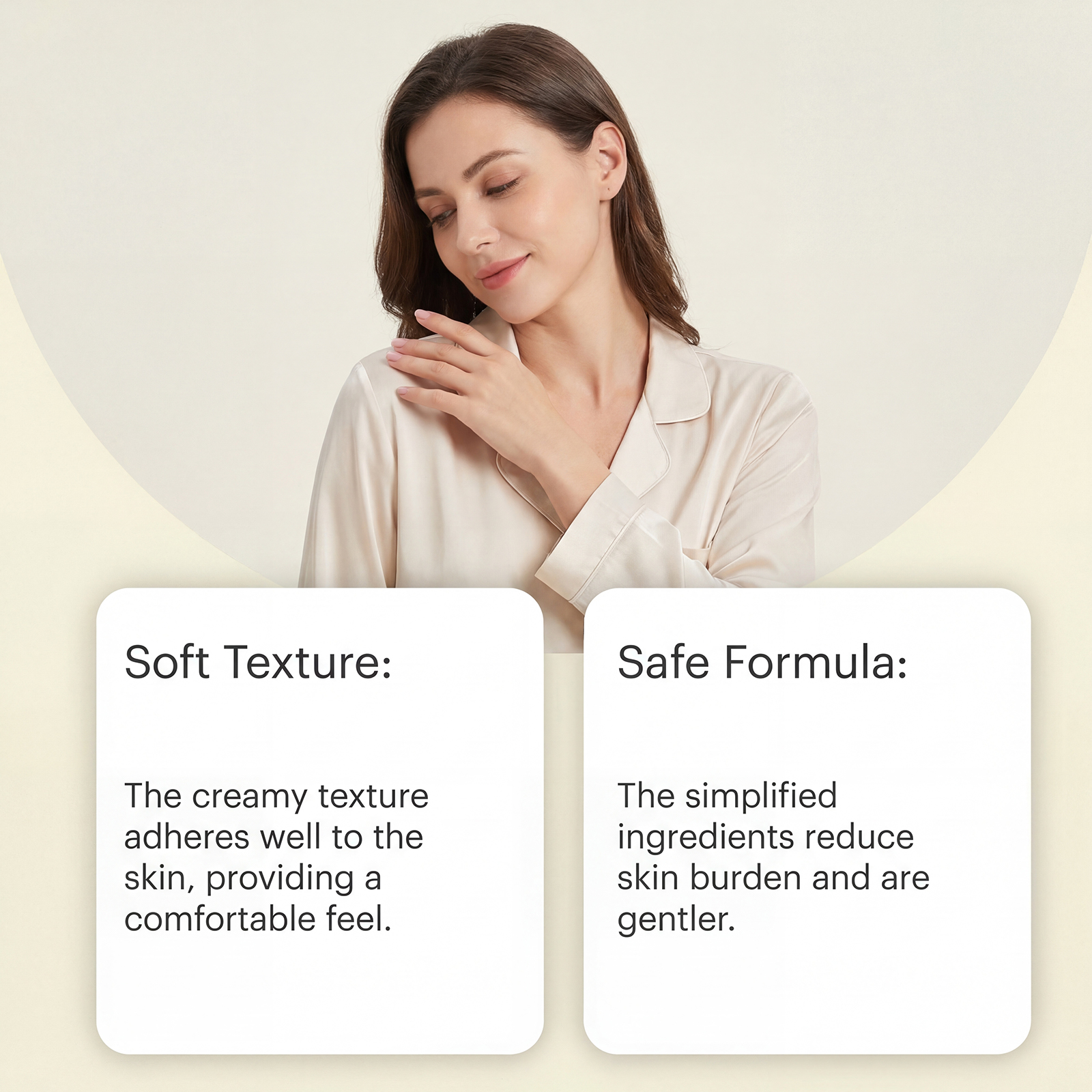 Sleep Calming Cream Gentle Nourishing Lotion For Nighttime Skin Relaxation Care All Body Sensitive Complexion Daily Moisturizing Treatment