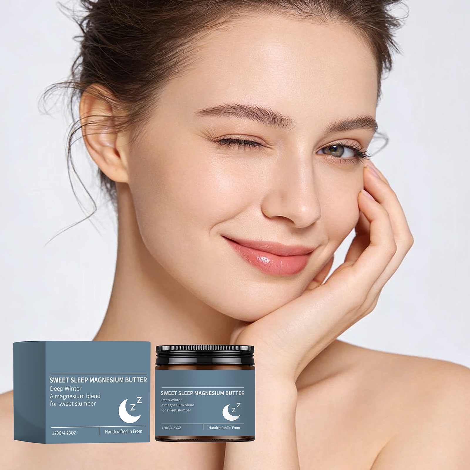 Sleep Calming Cream Gentle Nourishing Lotion For Nighttime Skin Relaxation Care All Body Sensitive Complexion Daily Moisturizing Treatment