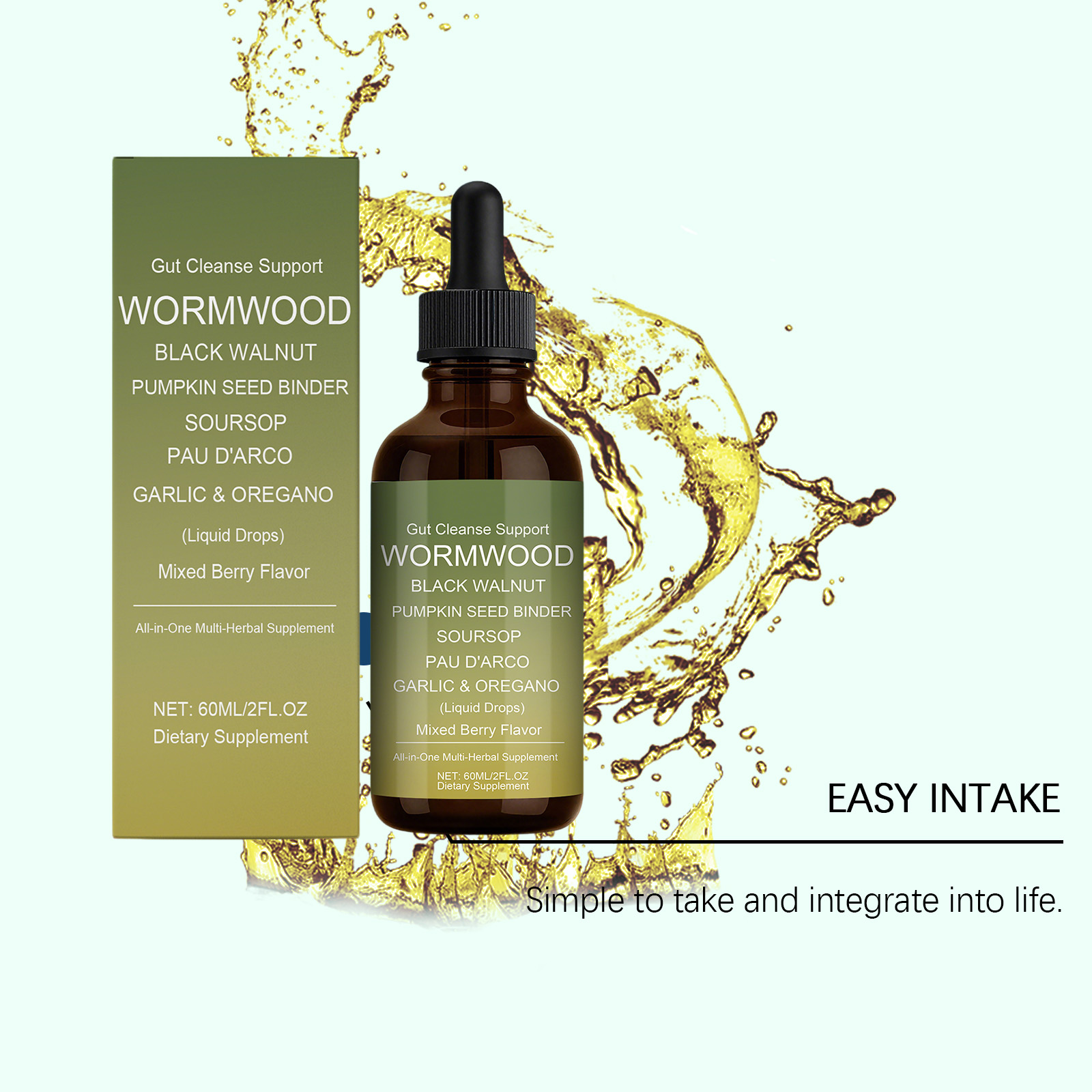 Body Care Drops Boost Skin Elasticity Gentle Care Nourish Comfort Daily Vitality Dietary Supplement For Skin Regular Maintenance