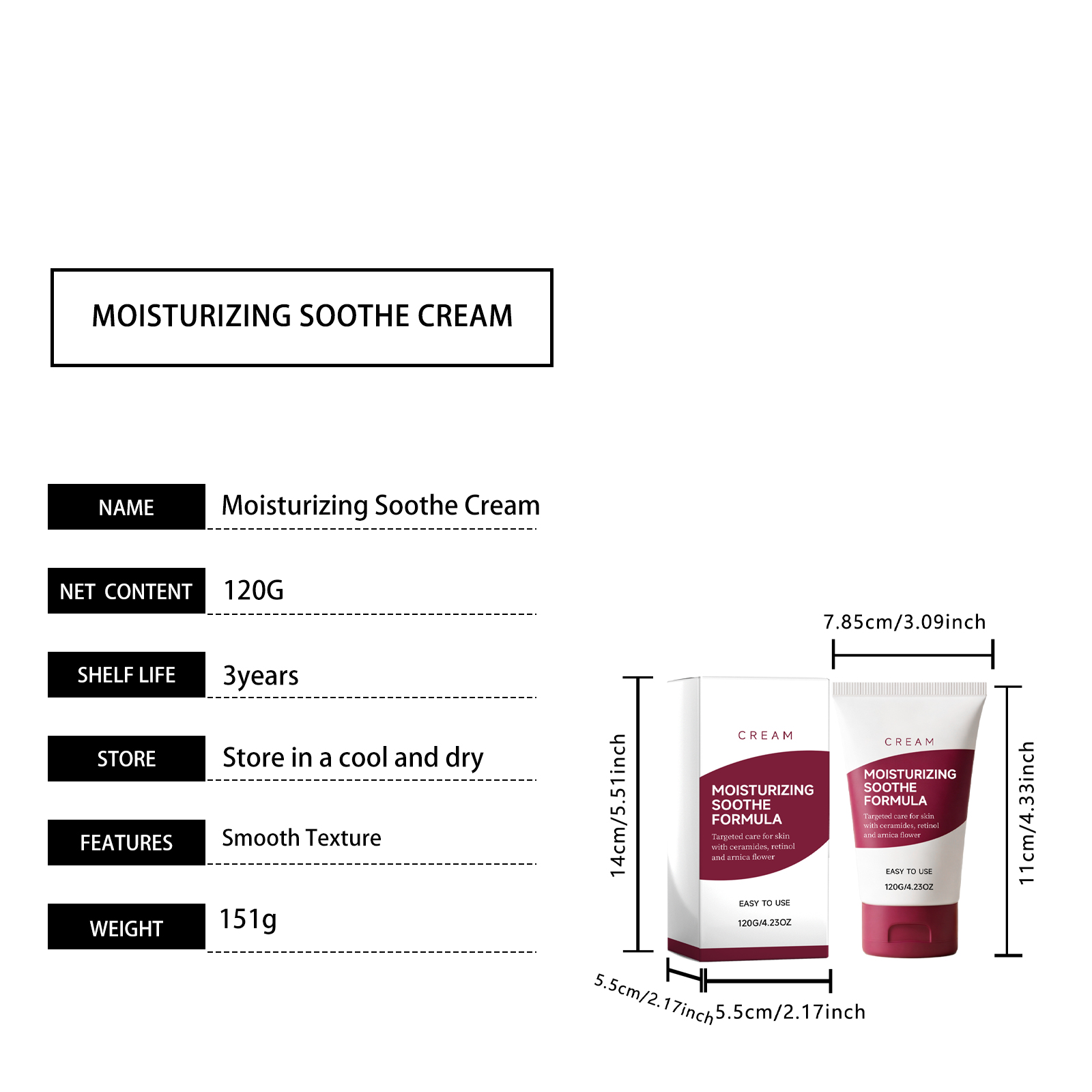 Moisturizing Care Cream Soft Comfort Lock Water Skin Hydrating Mild Gentle Fine Bright Shine Body Lotion