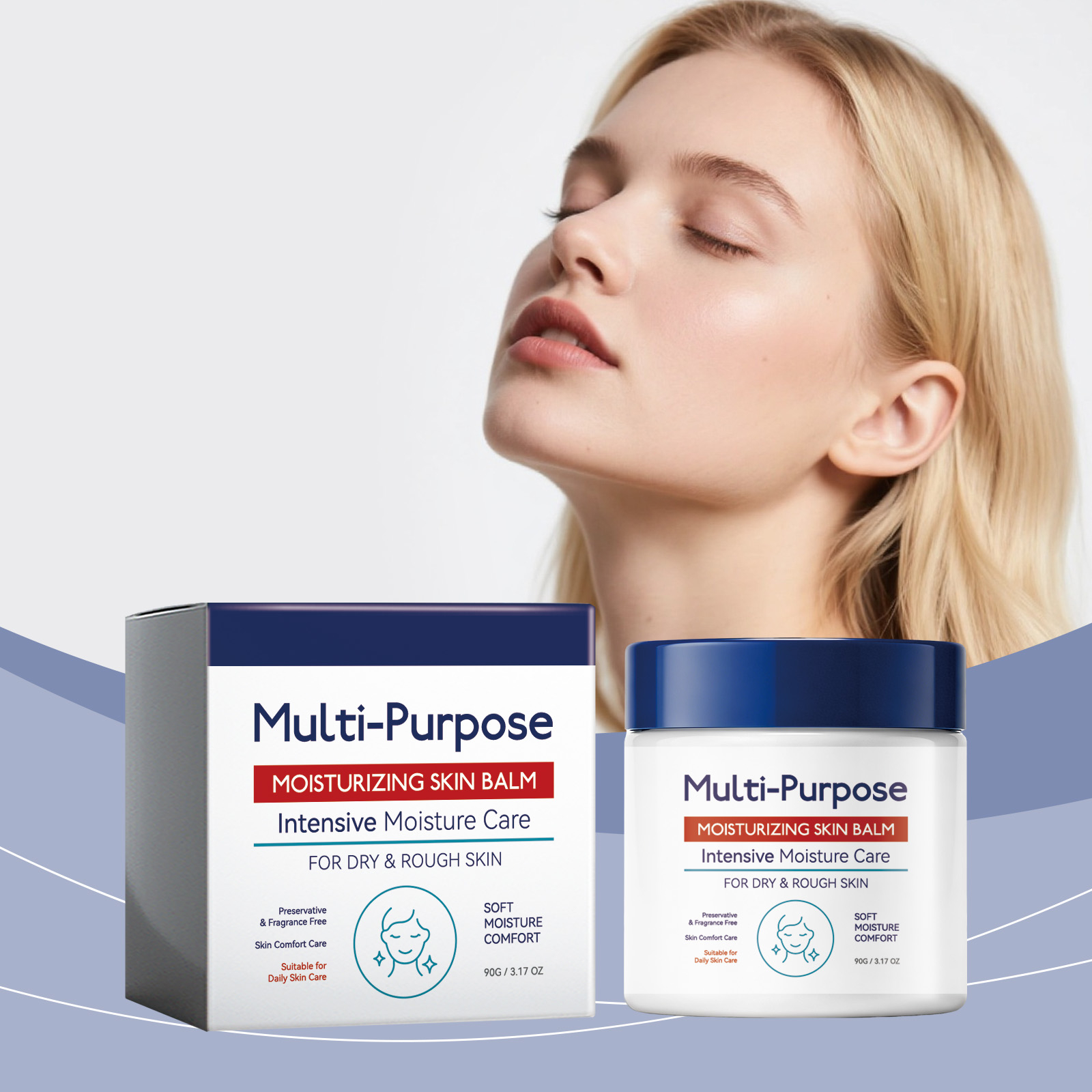 Mild Moisturizing Ointment Hydrated Smooth Glowing Moisture Lock Aloe Gentle Ingredients Facial Skin Care