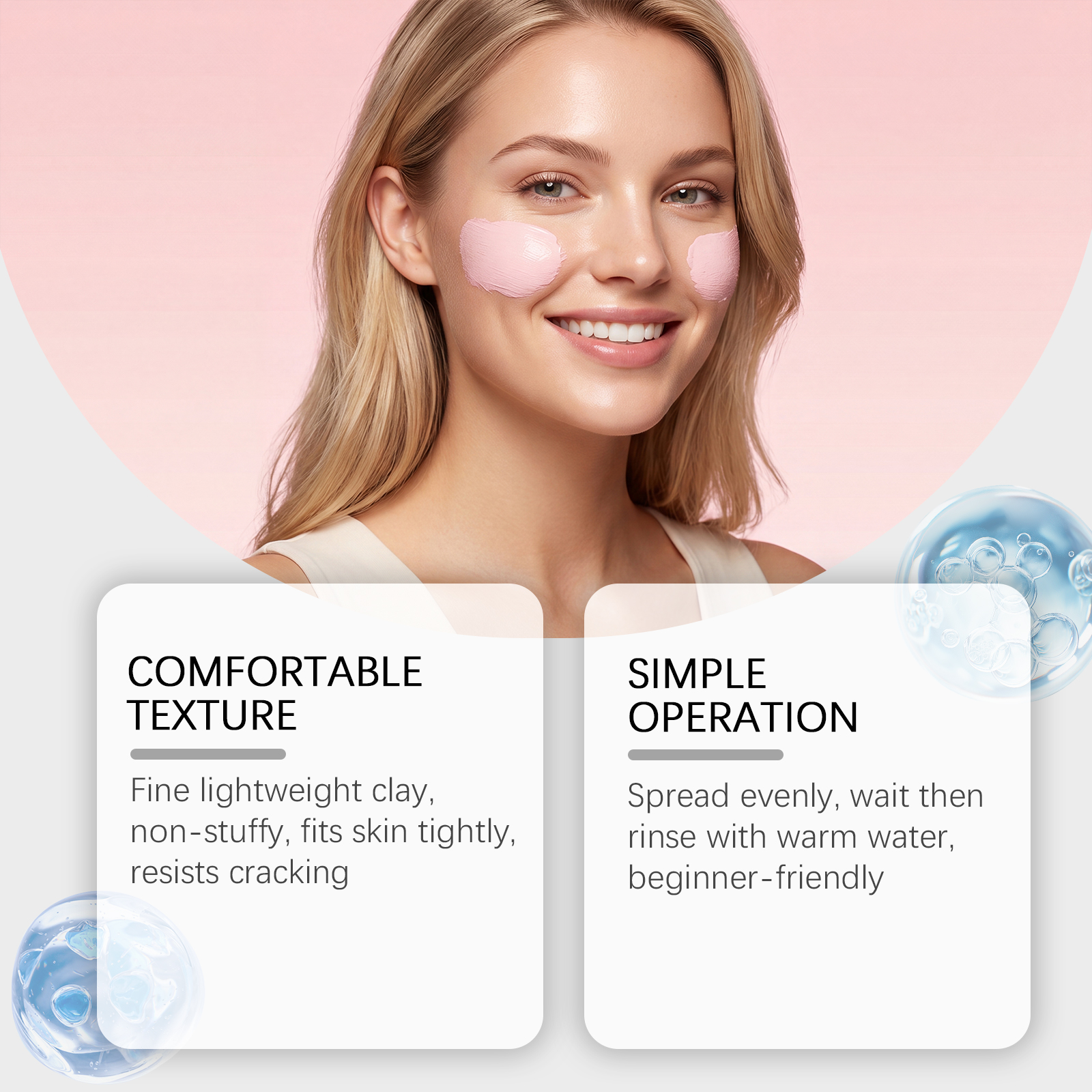 Nicotinamide Moisturizing Mask Stick Cleanses Hydrates Softens Brightens Gentle Facial Skin Daily Apply