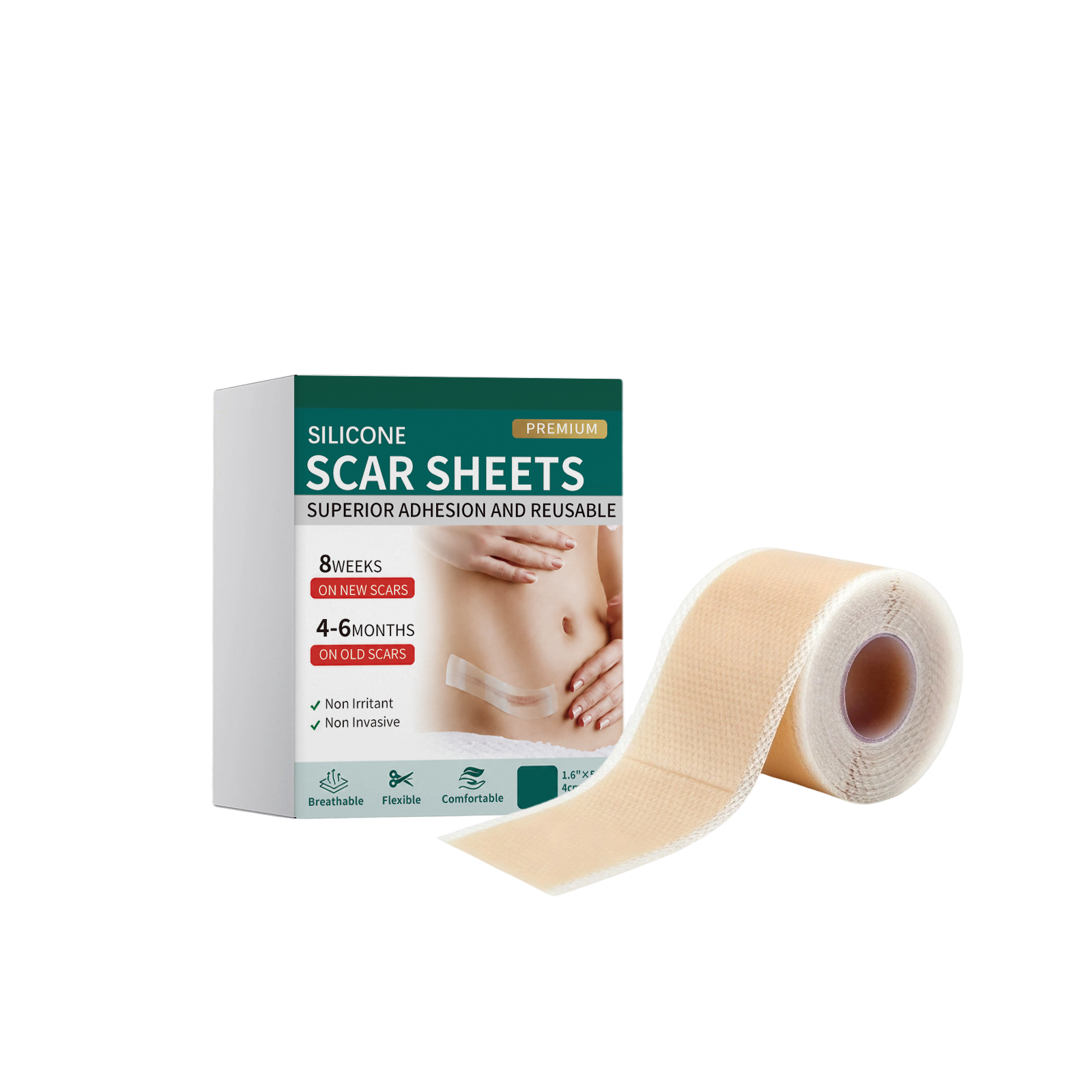 Skin Soft Patch Comfortable Fit Skin Friendly Breathable Delicate Smooth Light Conceal Defects Care Body Skin