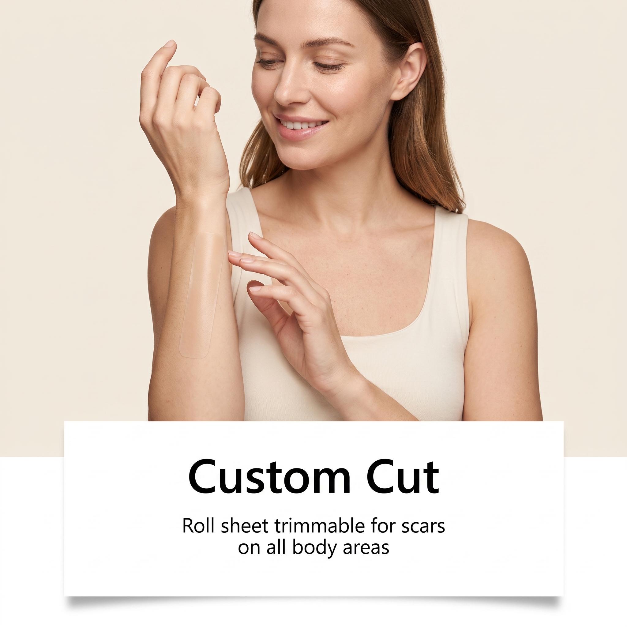 Skin Soft Patch Comfortable Fit Skin Friendly Breathable Delicate Smooth Light Conceal Defects Care Body Skin