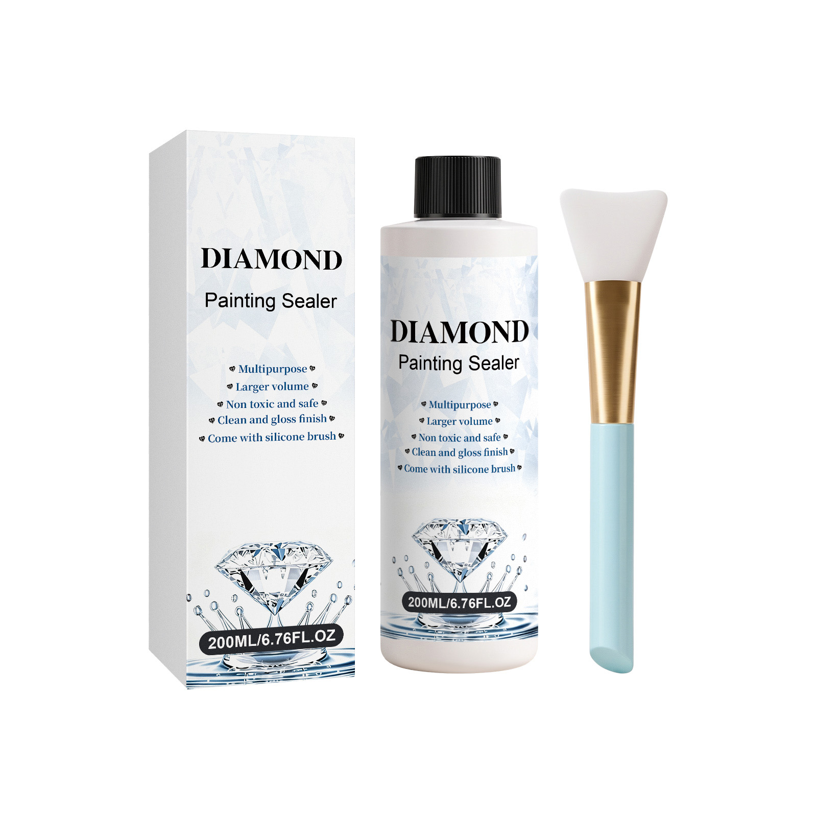 Diamond Painting Sealing Agent Diy Diamond Art Gloss Matte Shaping Glaze Antifouling Dustproof Protector