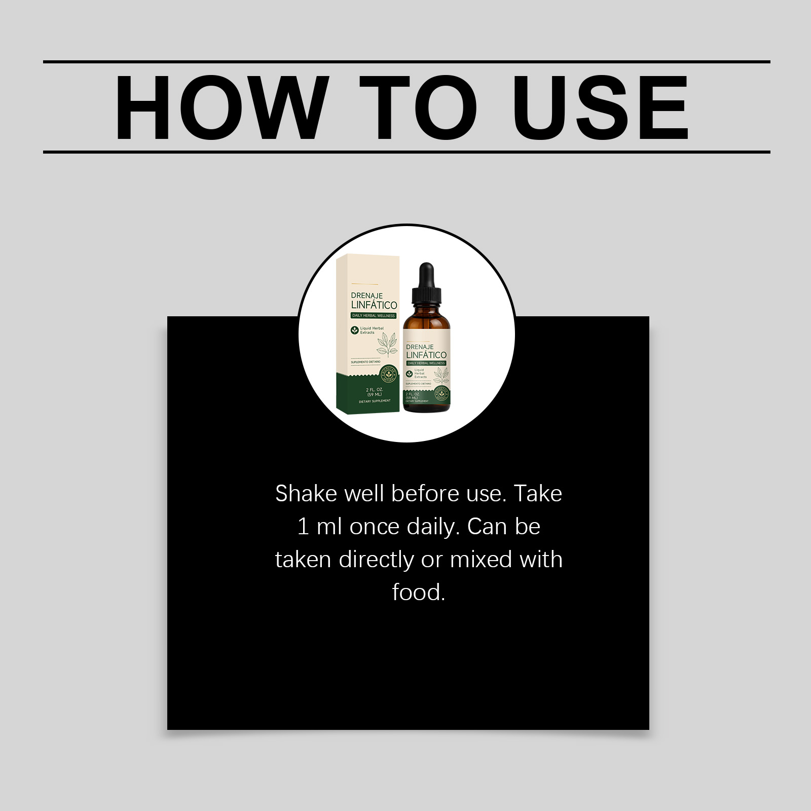 Body Daily Care Drops Mild Ingredients Easy Absorption Maintenance Boost Physical Vitality Condition Drops