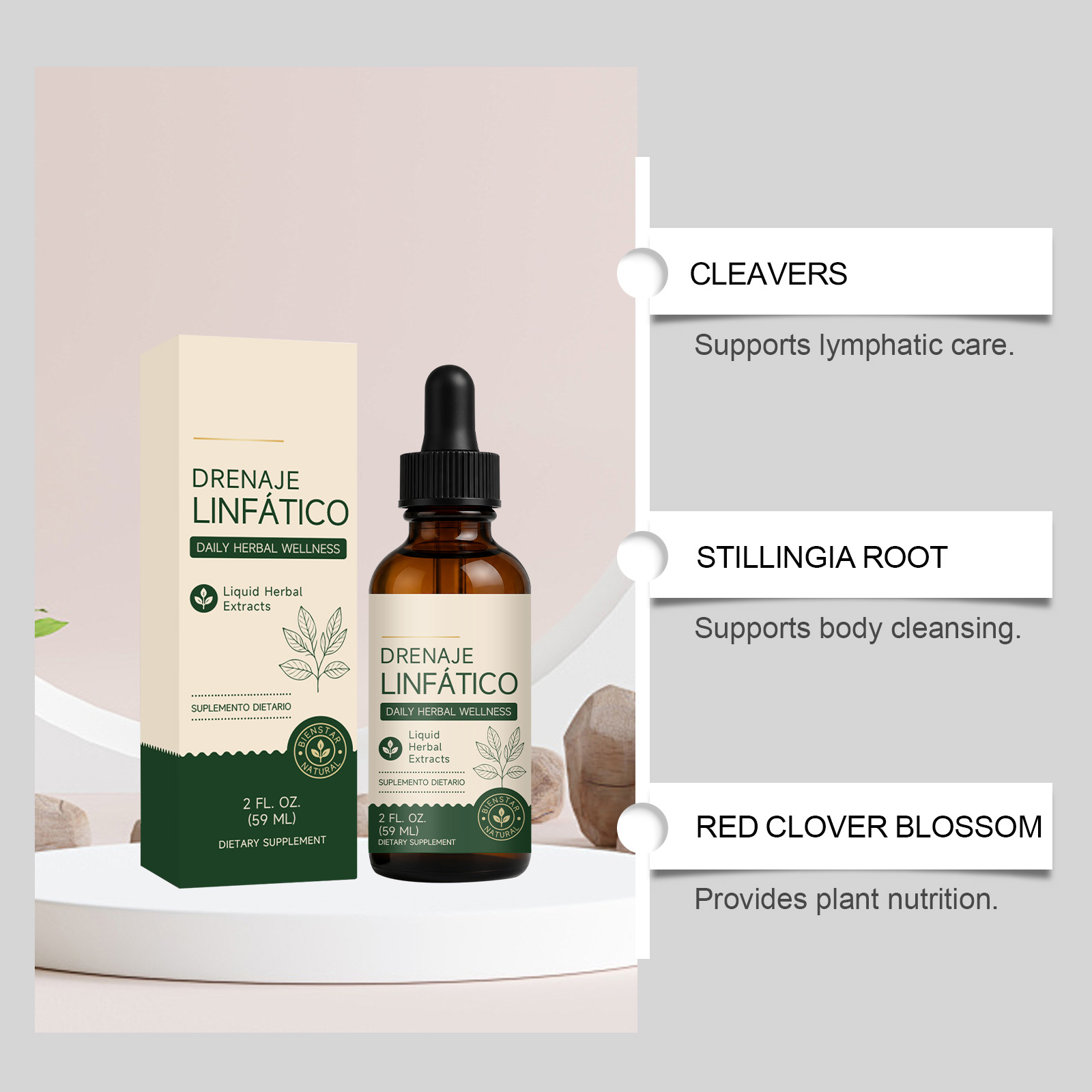 Body Daily Care Drops Mild Ingredients Easy Absorption Maintenance Boost Physical Vitality Condition Drops