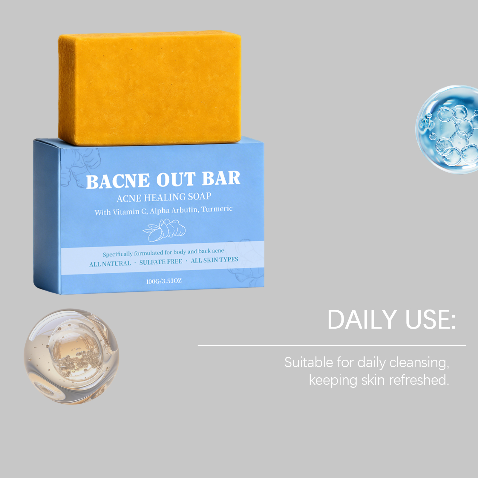 Body Cleansing Soap Gently Cleanses Skin Moisturizes Softens Brightens Nourishes Refreshes Purifies For Daily Bath Body Care