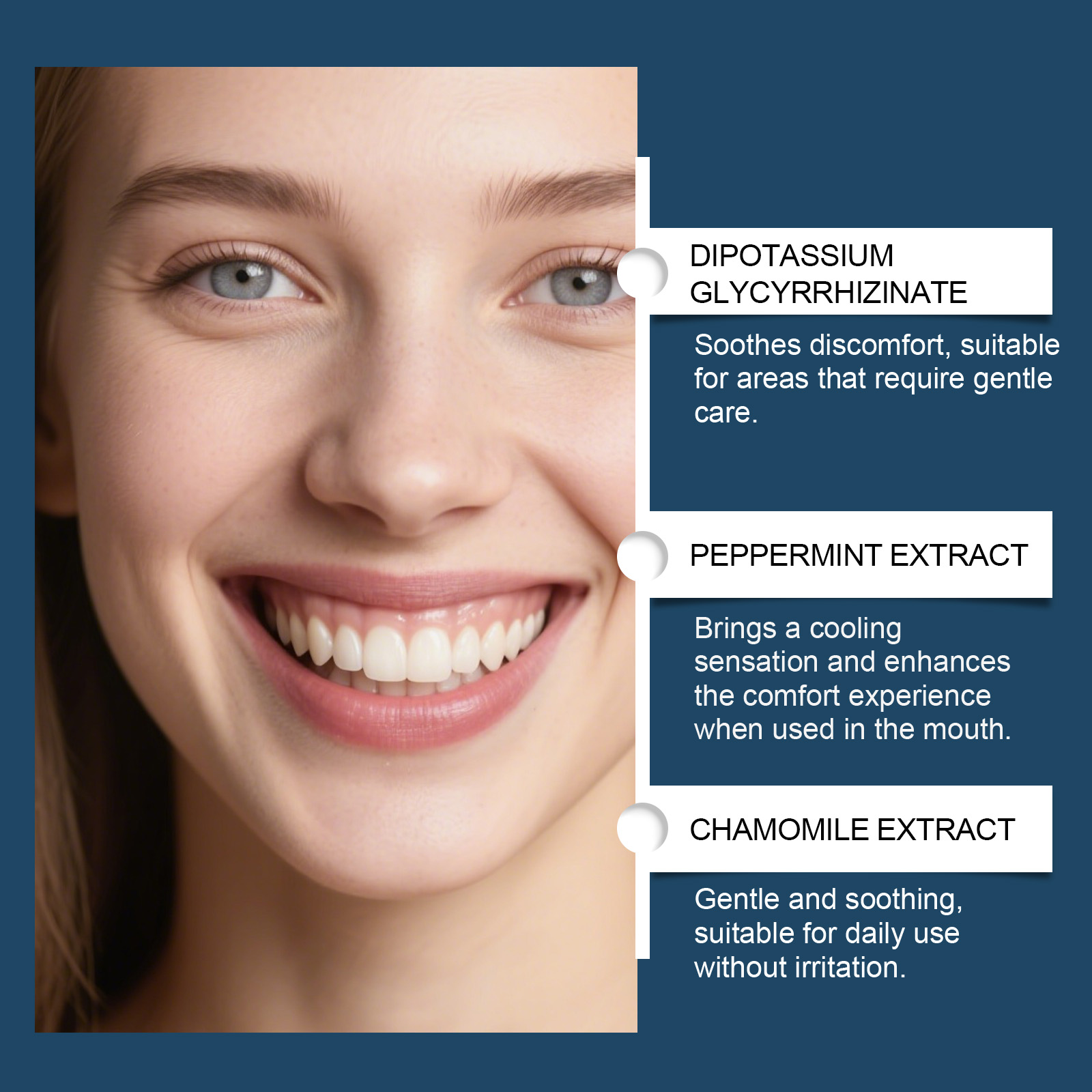 Teeth Care Gel Gentle Care Clean Comfort Teeth Fresh Natural Bright For Daily Use