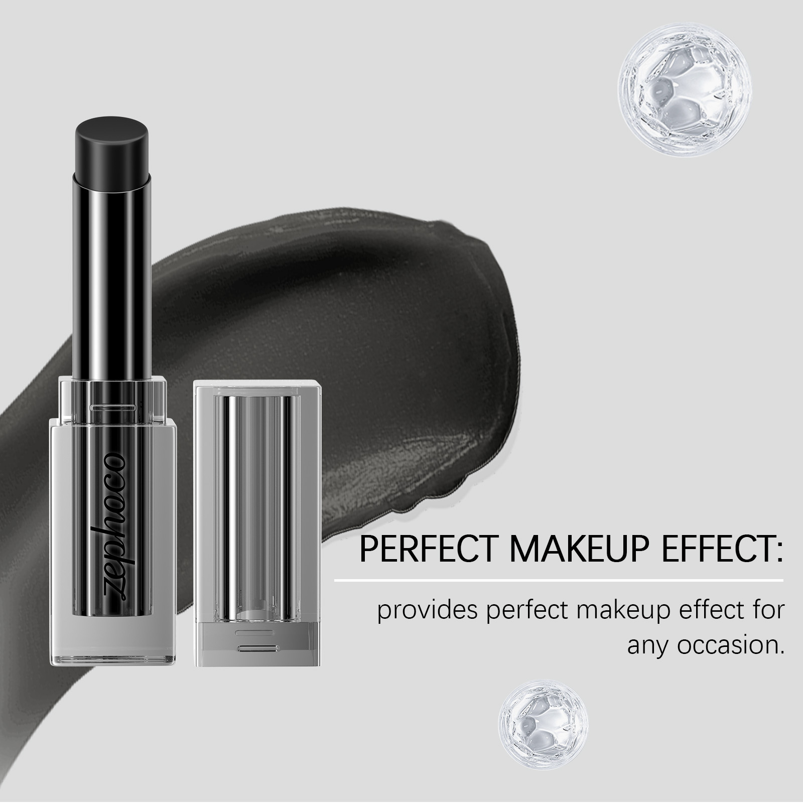 (Midnight Blue) Temperature Changing Lip Balm Care Nourish Moisturize Hydrate Improve Dry Lip Skin Balm