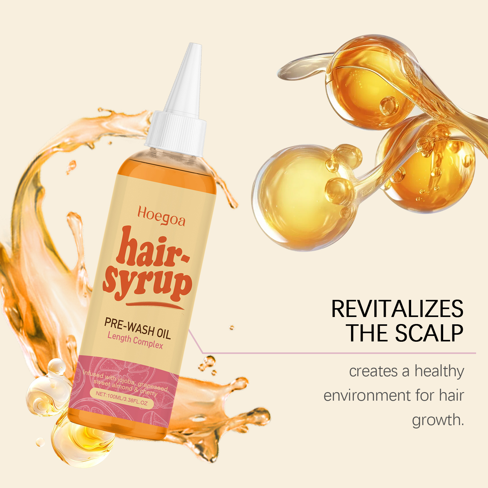 Pre Wash Oil For Nourished Hair 100ml