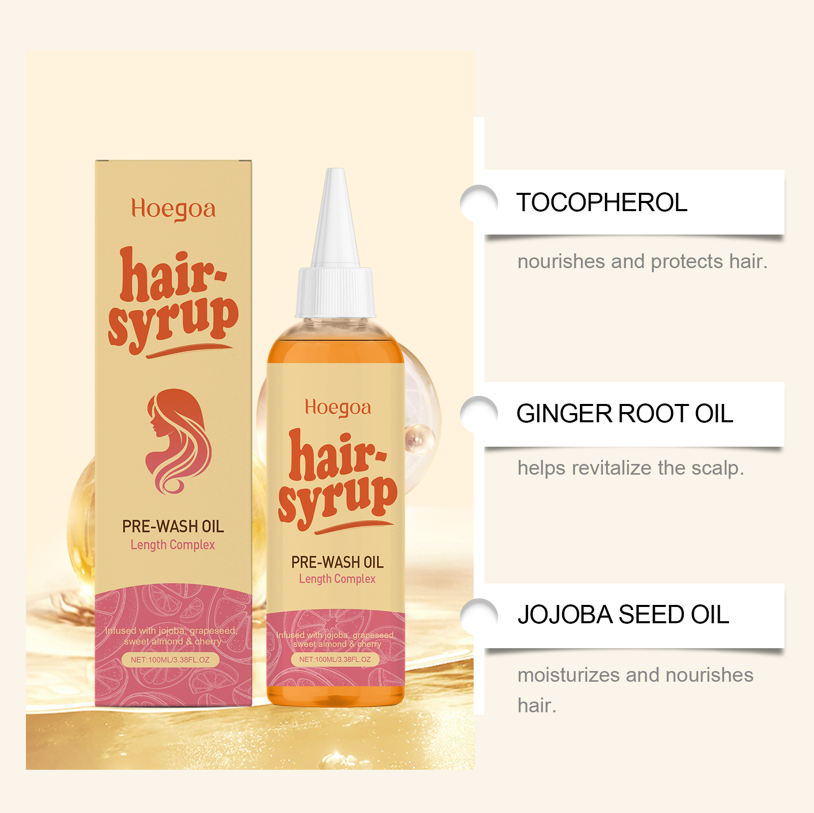 Pre Wash Oil For Nourished Hair 100ml