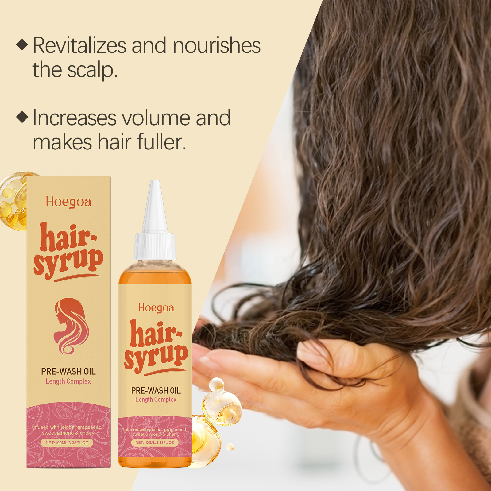 Pre Wash Oil For Nourished Hair 100ml