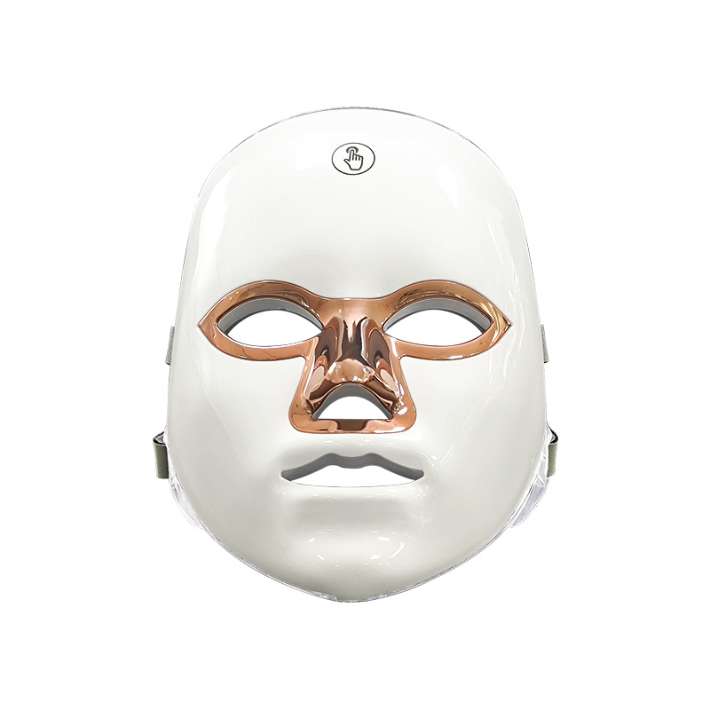 Home Use Led Red Light Therapy Facial Masks Photon Beauty Led Mask 7 Colors Skin Rejuvenation Lightening Whitening Facial Care
