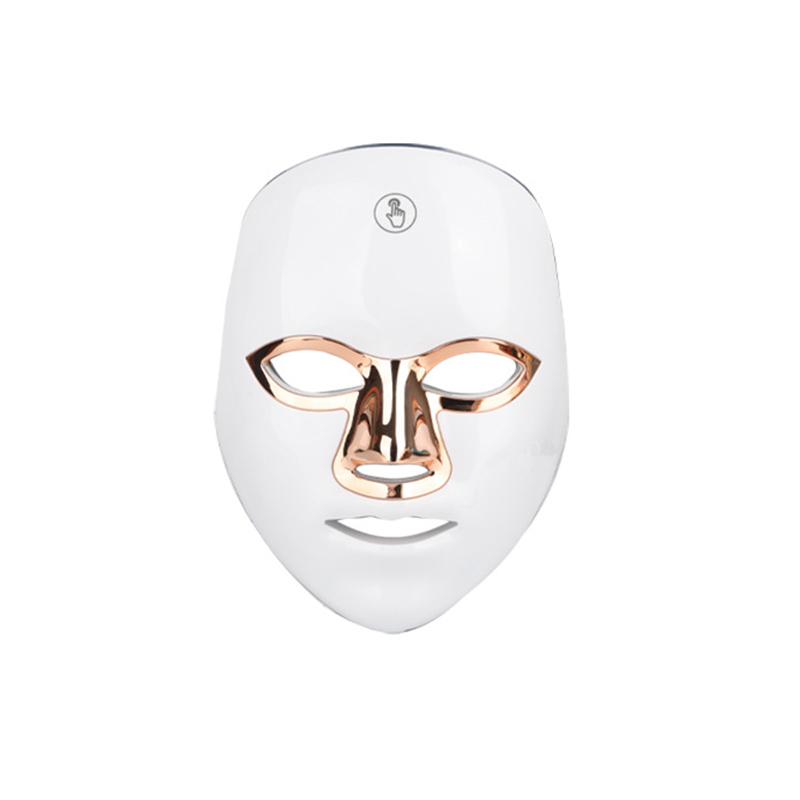 Home Use Led Red Light Therapy Facial Masks Photon Beauty Led Mask 7 Colors Skin Rejuvenation Lightening Whitening Facial Care