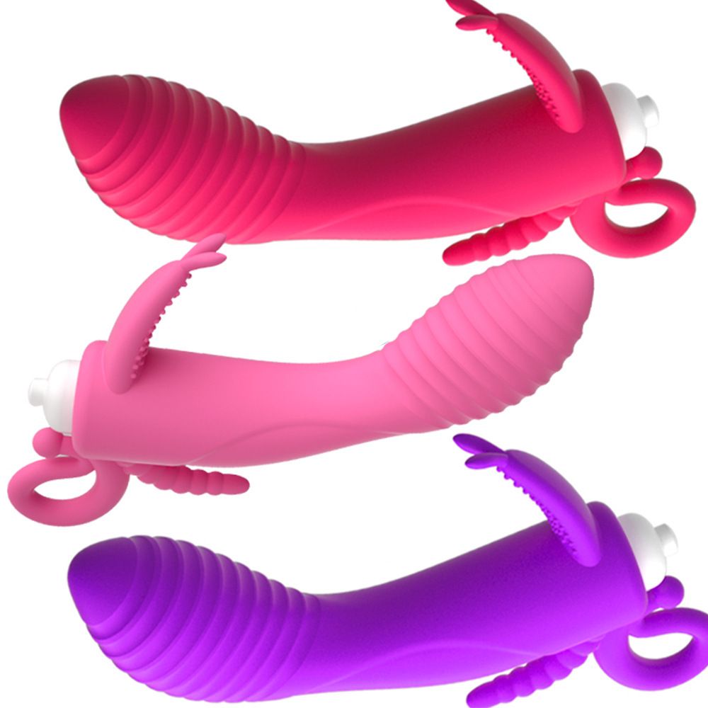 (Rose Red) Rabbit Vibrator for Women Female Masturbator G Spot Vibrating Wand Sex Toy Orgasm Couples Flirting Toy Rechargeable Massagers