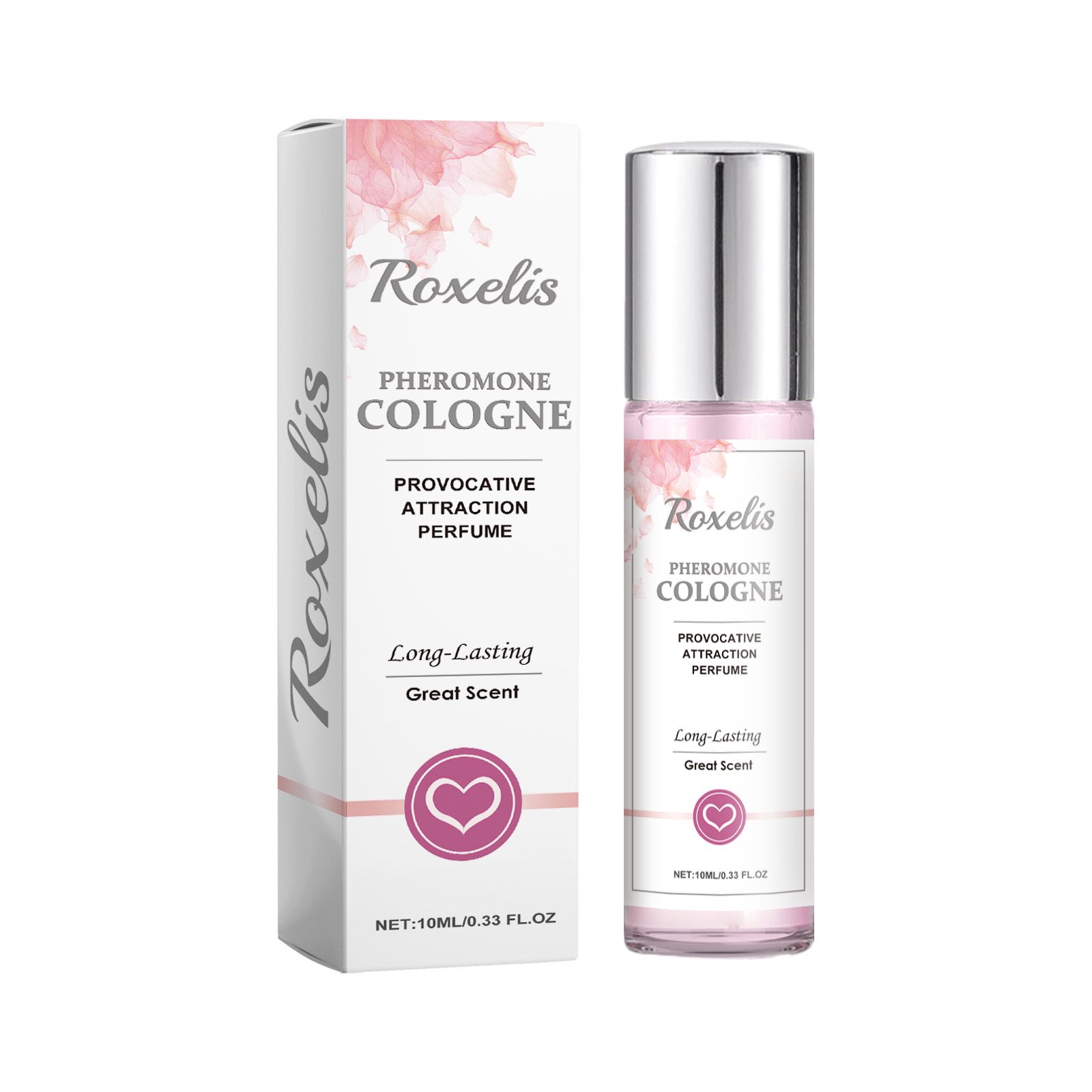Women Pheromone Roll On Perfume Rose Fresh Long Lasting For Daily Wear And Dates