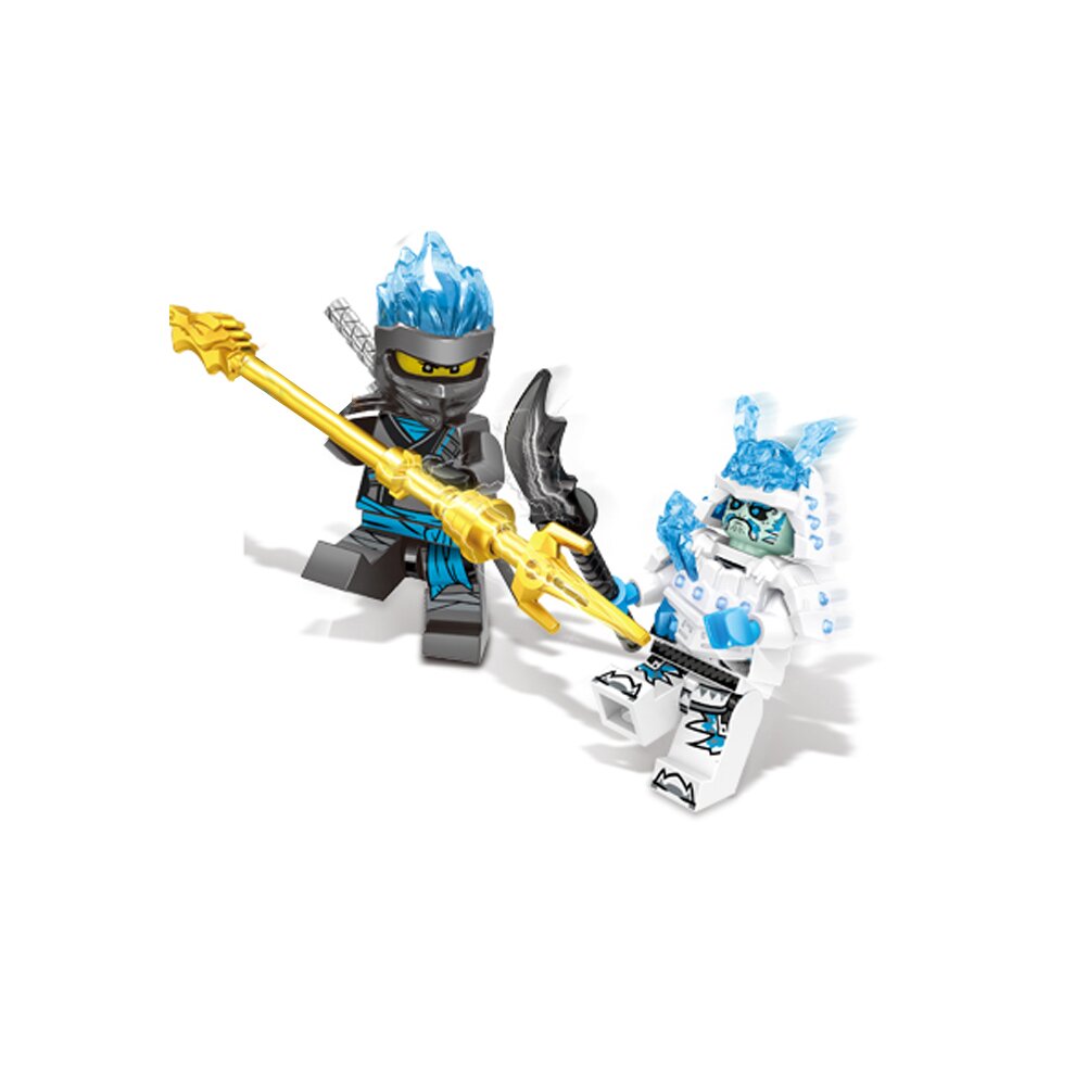 24Pcs Ninjago Mini Figures Kai Jay Sensei Wu Master Blocks Toys