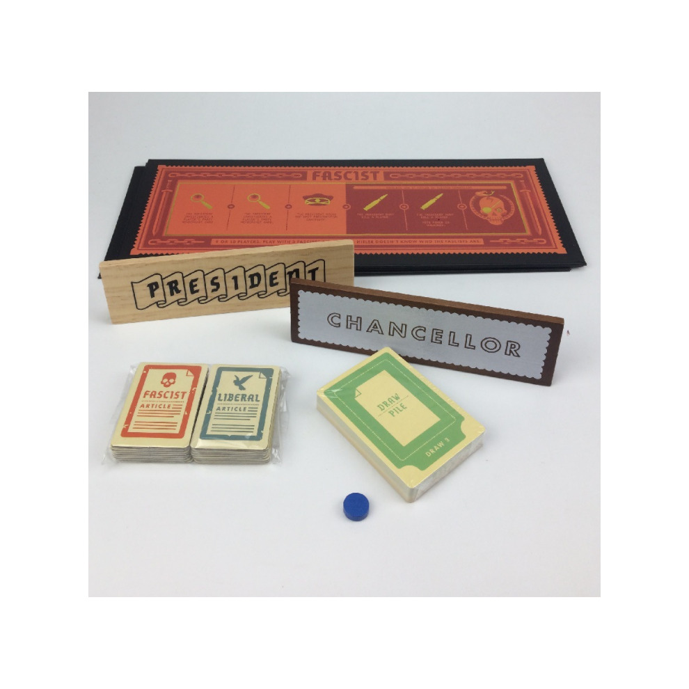 Secret Hitler Board Card Game A Hidden Identity Card Games for Party