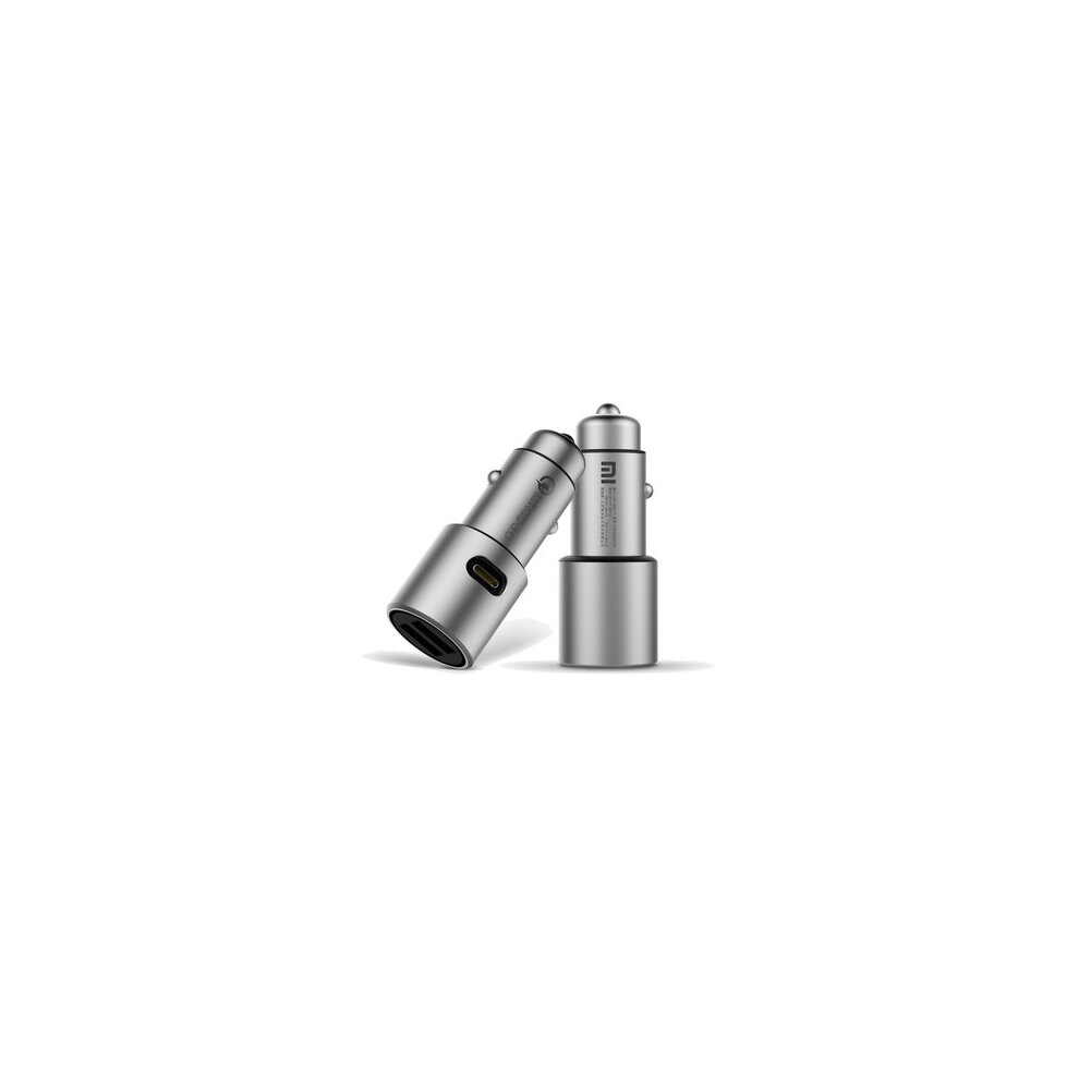 Original Xiaomi QC3.0 X2 Full Metal Dual USB Smart Control Quick Charge Car Charger