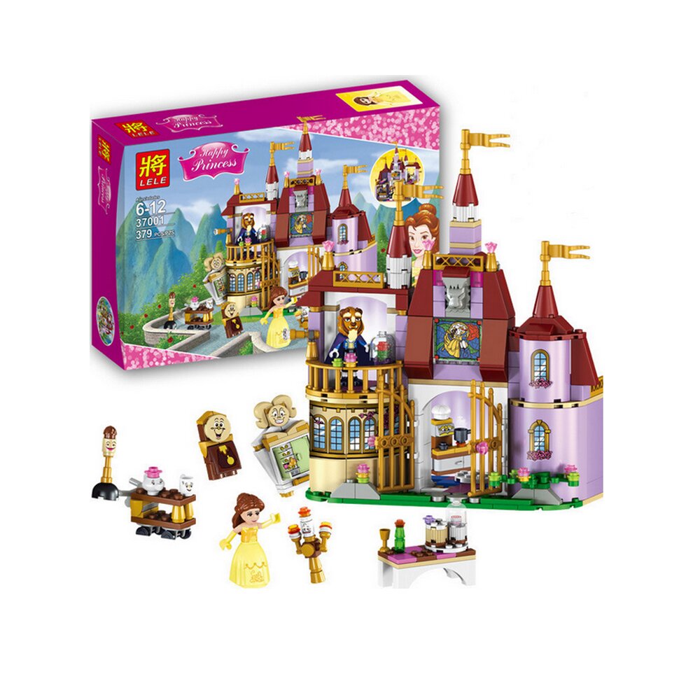 Beauty and the Beast Belle Princess Assemble Castle Toys DIY UK