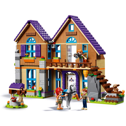Friends Mia's House Set Build and Play Dollhouse Toys for Kids