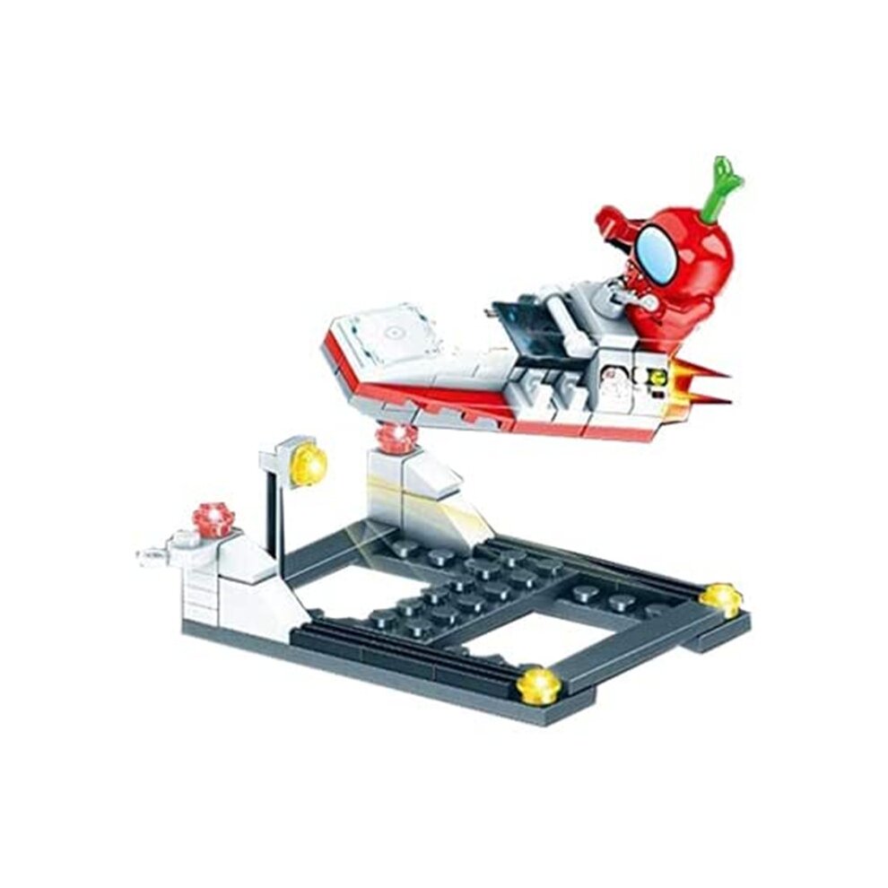 528PCS Among Us Werewolf Kill Games Building Blocks Toys,Space Alien Figures Peluche Gam