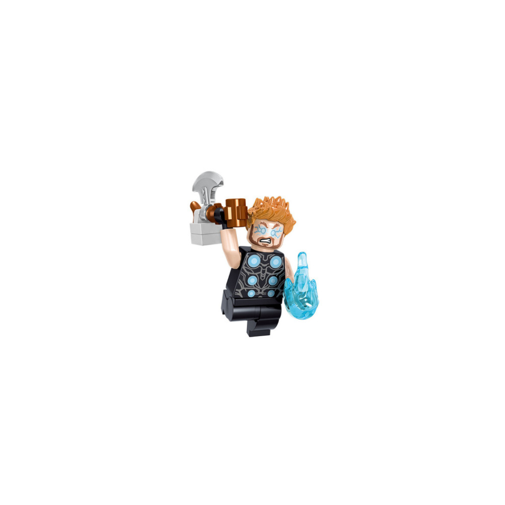 Kids's 16 pieces/set puzzle minifigure Avengers compatible LEGO building block toys