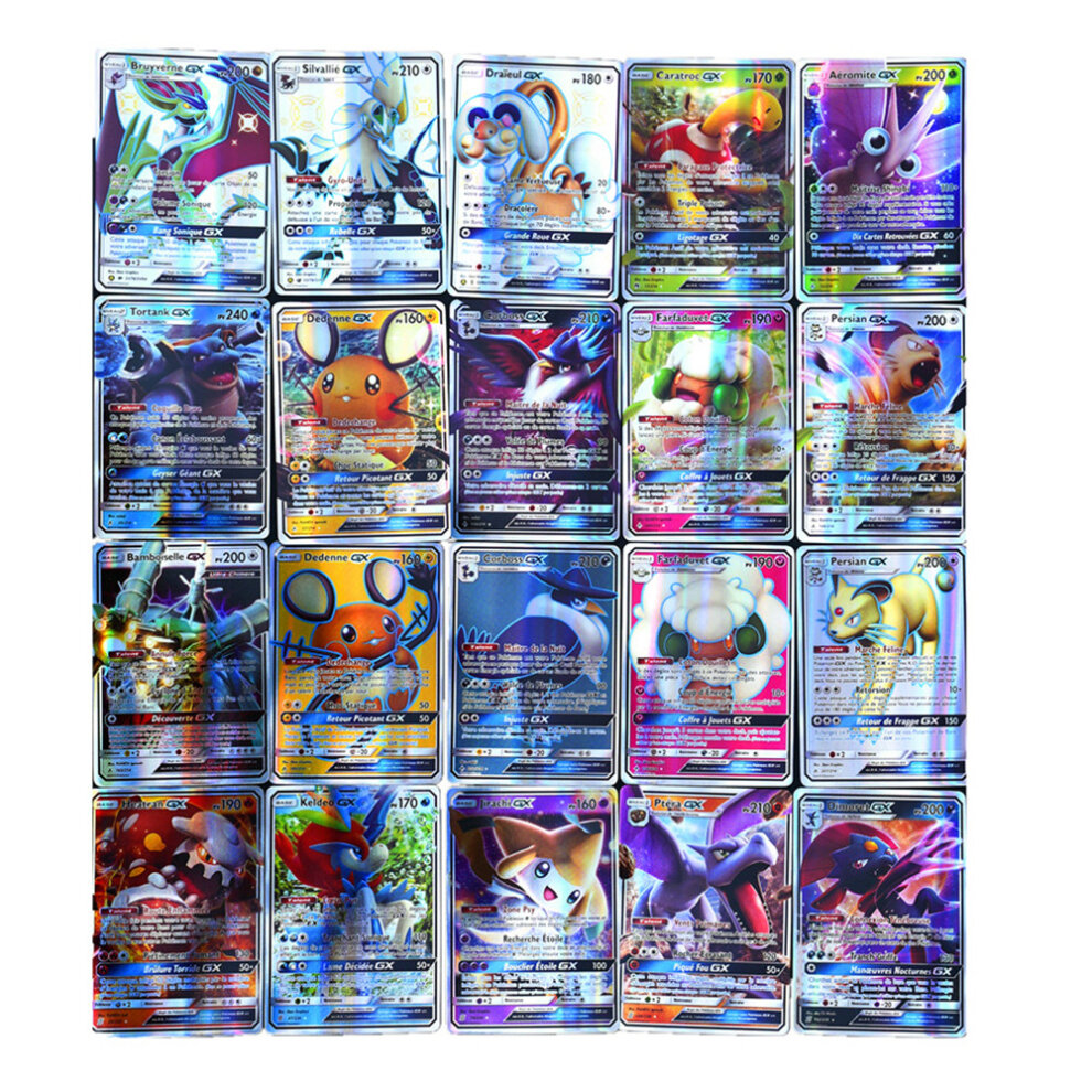 Pokemon Cards Vmax Battle Game Cards Trading Collection Shining Playing Cards 200pcs Rare Cards Collection Gift for Kids and Fans