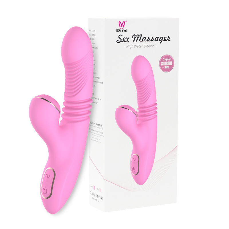(Pink) G Spot Vibrator for Women Clitoris Stimulation Sucker P-Spot Massager Realistic Dildo Gun Adult Sex Toys with Heating 7 Sucking and 7 Vibrating Modes