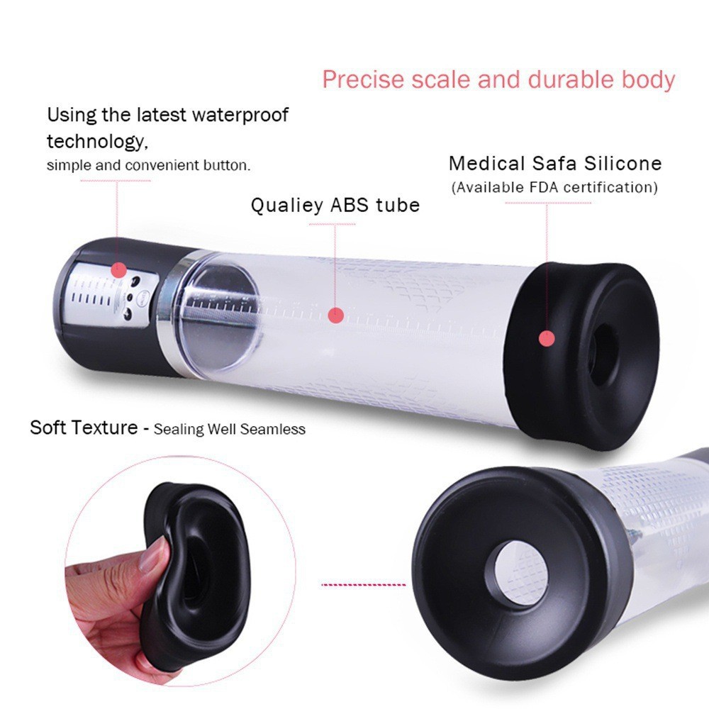 Adult Toys Fully Automatic Sucking Male Handsfree Pump Vacuum Masturbator Sex Toy USB Rechargeable Stretcher for Men Penis Pump Enlarger Erection Masturbation