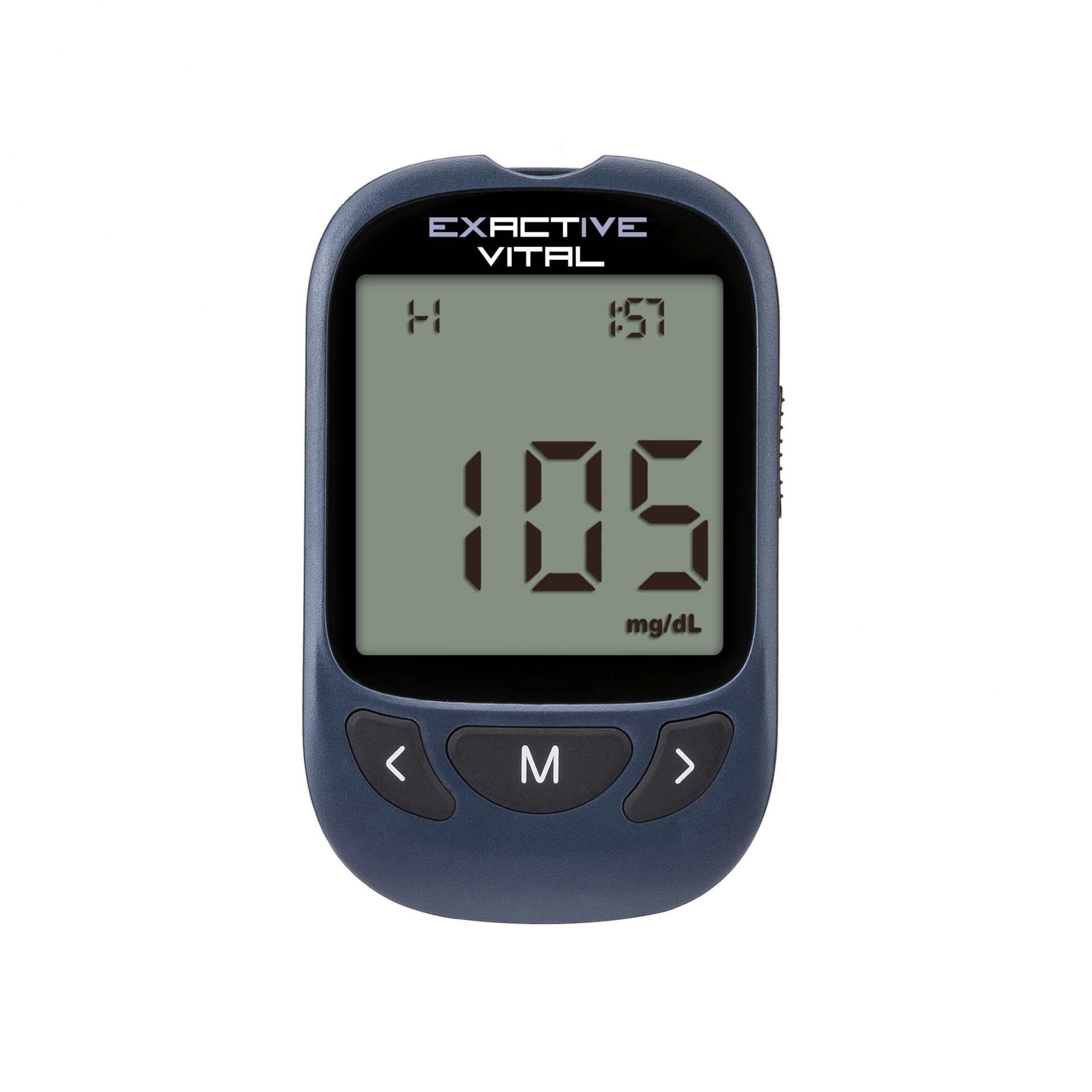 (mg/dL+50X test paper+50X needles) EXACTIVE VITAL Blood Glucose Set Test Meter With Diabetes Test Strip mg/DL