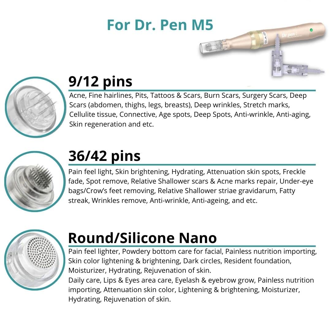 Dr. Pen Ultima M5 Professional Set Wireless Derma Pen Portable Skin Care Beauty Device Adjustable Skin Care Tool Kit